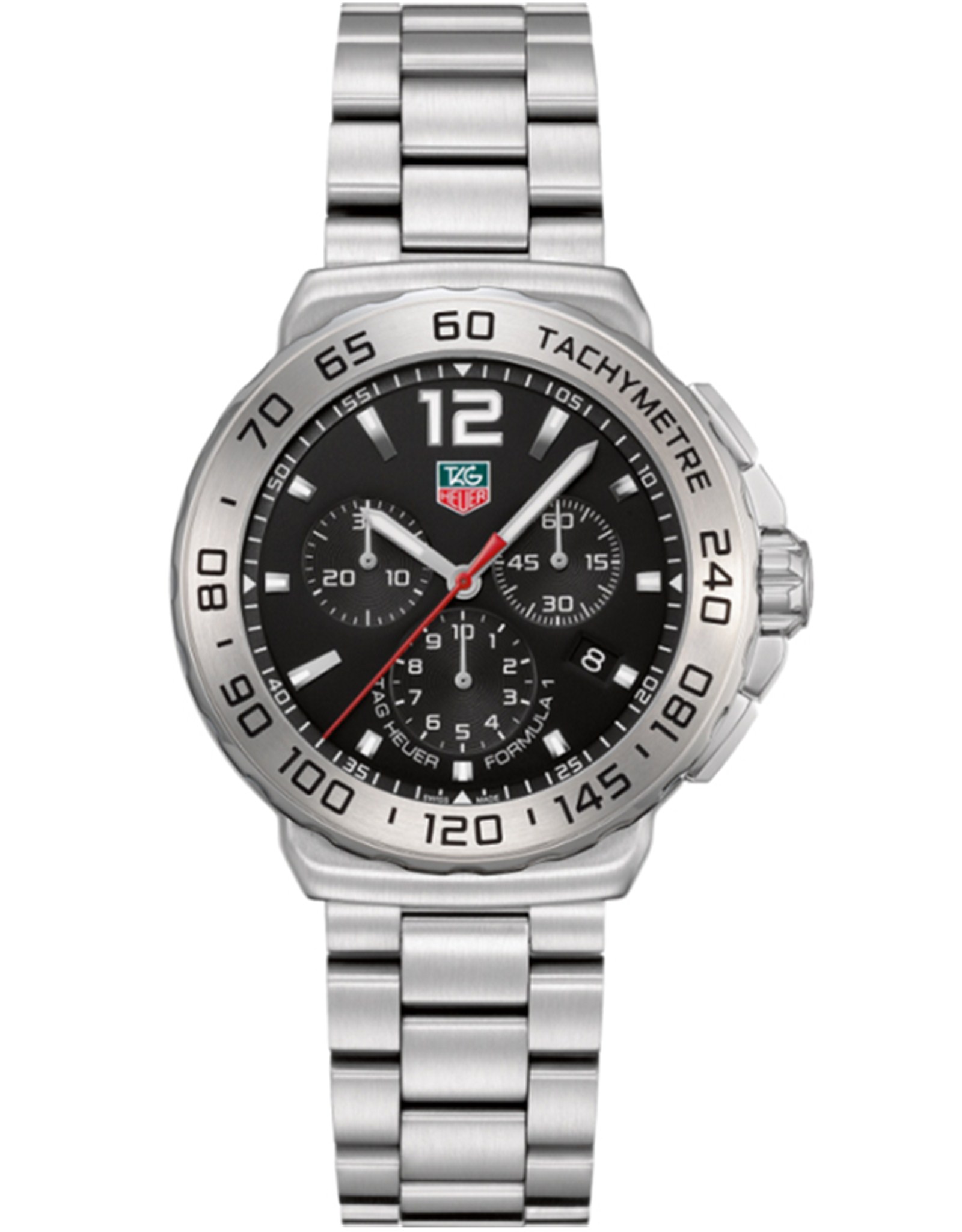 Replica Tag Heuer Formula 1 Black Dial Chronograph Men's Watch CAU1112 ...